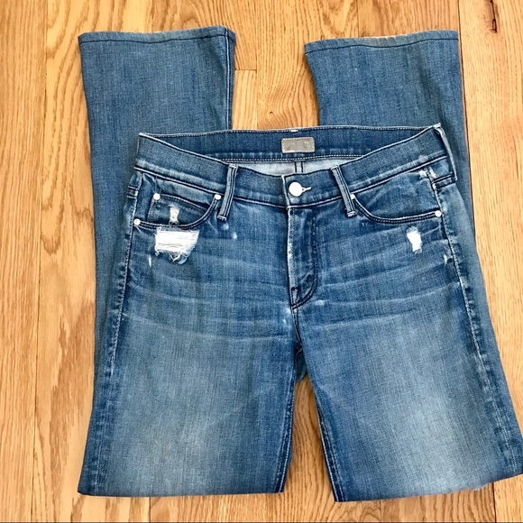 ❤️ SOLD ❤️ MOTHER THE RUNWAY GRAFFITI GIRL JEANS - Picture 2 of 8